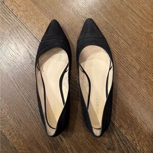 Nine West Black Pointed Flats